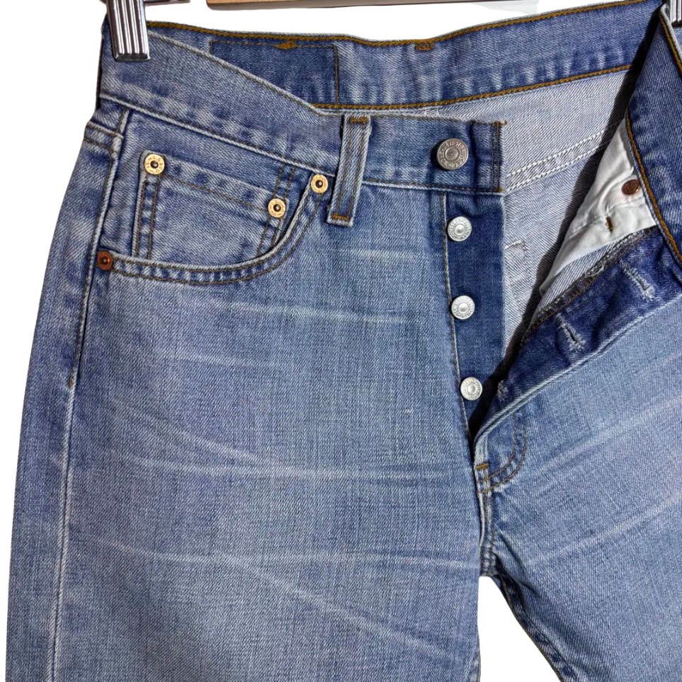Levis 501 28 x 32 Męskie Spodnie Straight 00's
